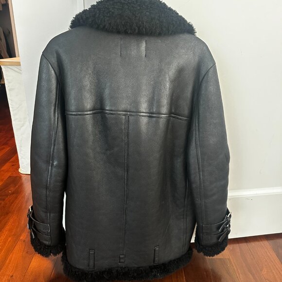 Acne Studios Shearling Fur Jacket - size small - Picture 3 of 7